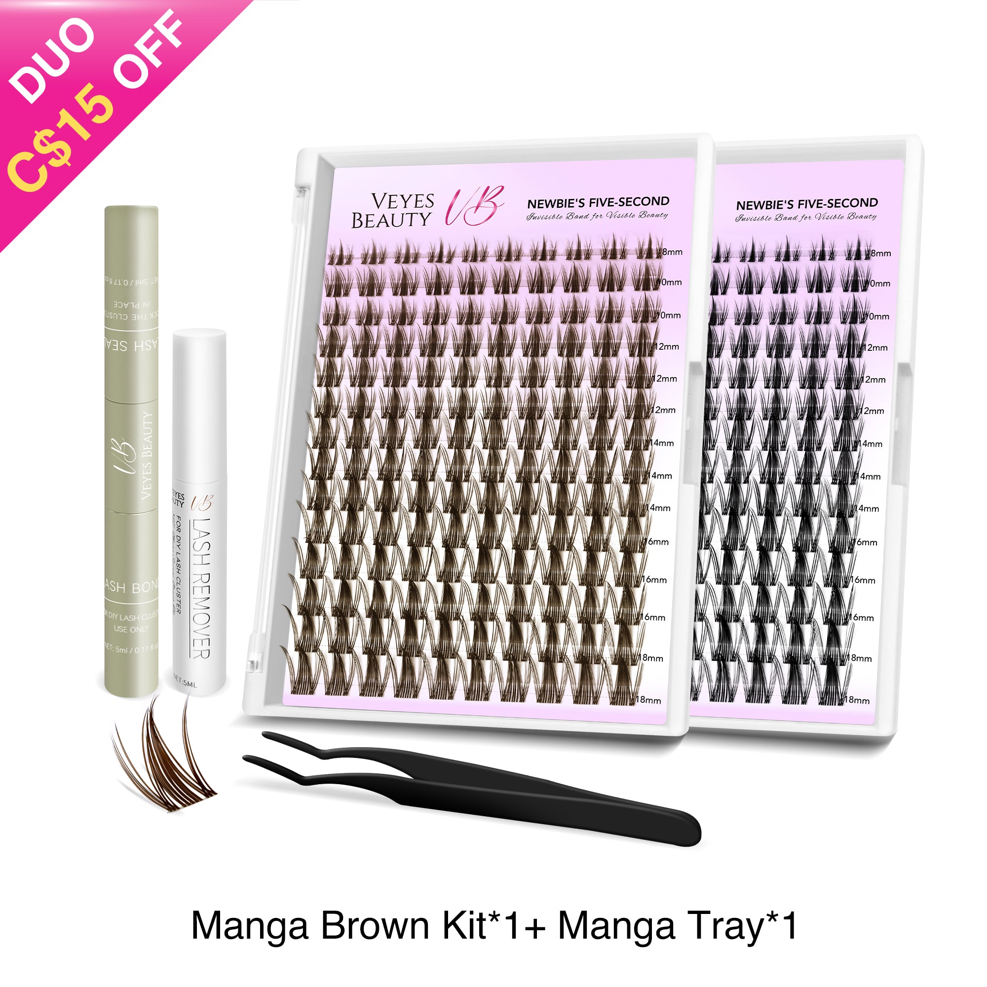 Weekly Hot Seller Bundle - Manga Brown/Manga