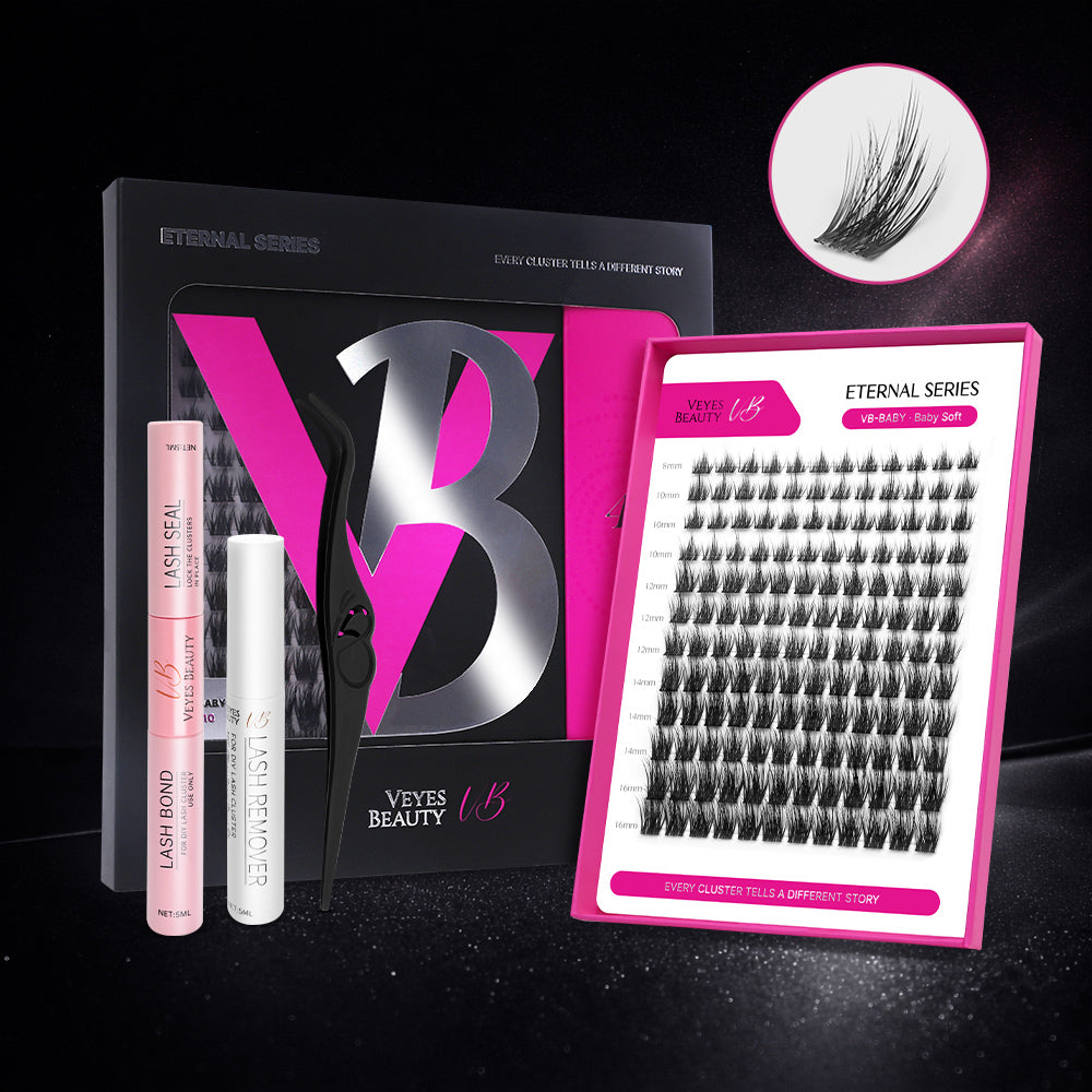 VeyesBeauty VB-Baby N°10 Cluster Lashes | Natural, Weightless Volume ...