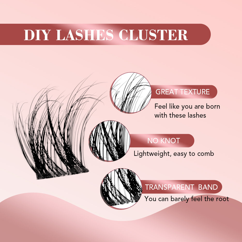 Cat Woman Lash Clusters